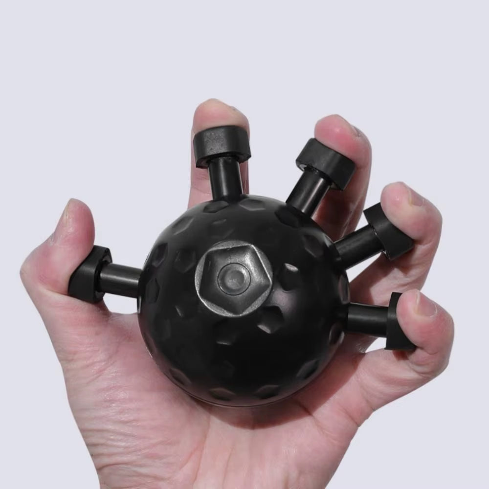 Five-Fingers Hand Strengthener Grip Adjustable round Hand Grip Strengthener Portable Ergonomic Hand Balls Gripper Exerciser
